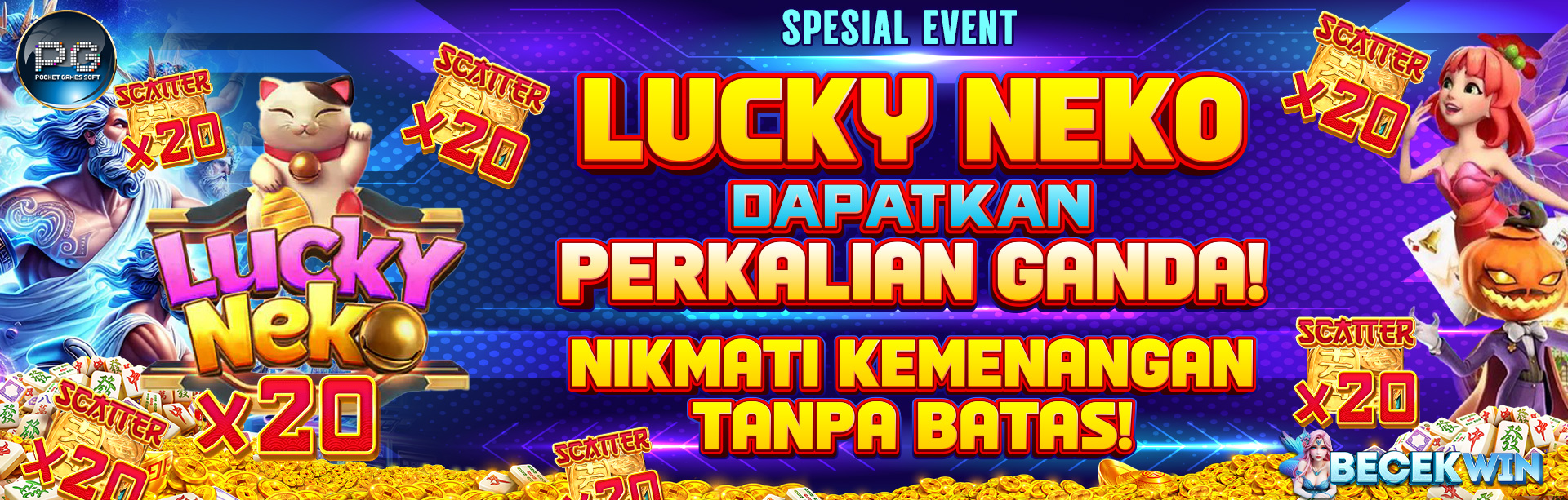 EVENT LUCKY NEKO PERKALIAN GANDA