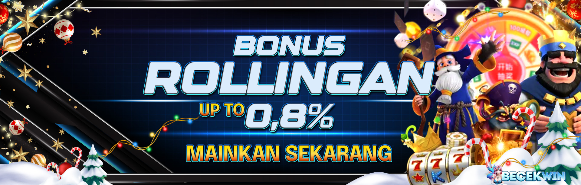 BONUS ROLLINGAN 0,8%