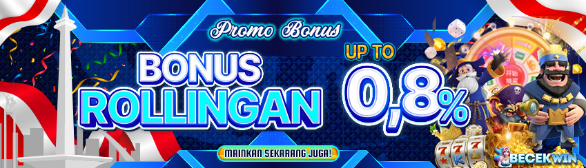 BONUS ROLINGAN HARIAN 0,8%