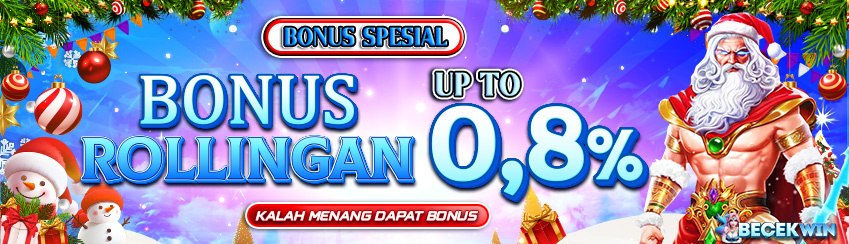 BONUS ROLINGAN HARIAN 0,8%