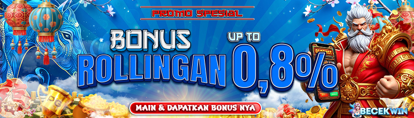 BONUS ROLINGAN HARIAN 0,8%